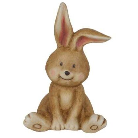 TrendLine Deko Hase Terracotta 17 cm braun Figuren, Skulpturen & Statuen