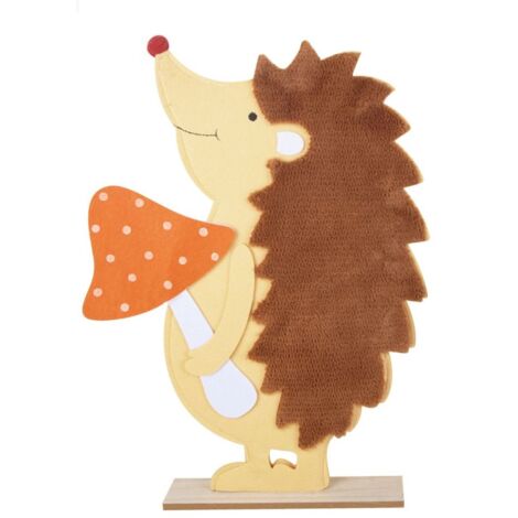TrendLine Dekofigur Igel aus Filz 53 x 38 cm Figur