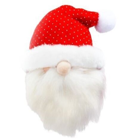 TrendLine Dekofigur Weihnachtsmann zum Aufhängen 15x11x20cm weiß/rot Weihnachten