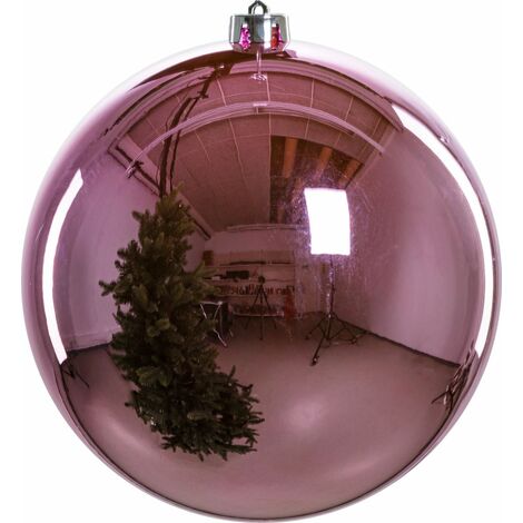 TrendLine Dekokugel Ø 20 cm Rosa Weihnachtskugel Christbaumkugel