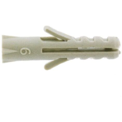 TrendLine Dübel 6,0 x 30mm 100 Stück Universaldübel Allzweckdübel Mehrzweckdübel
