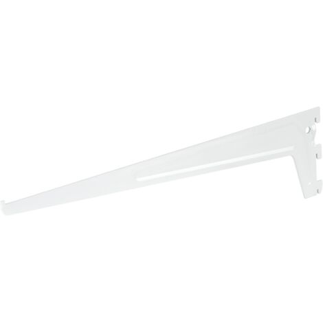 TrendLine Einlochträger 1-reihig weiß 50 x 12 cm Einlochträger