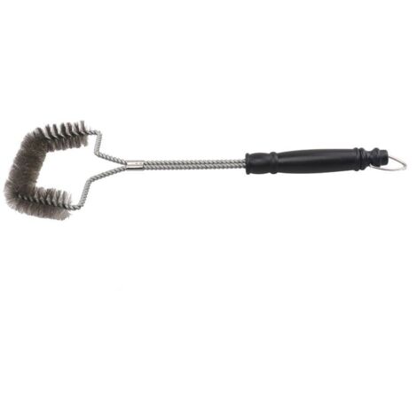 TrendLine Grillbürste 40 cm Grillreiniger Stahlbürste Edelstahl