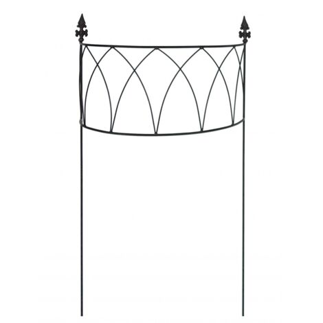 TrendLine Halbrankgitter aus Metall ca. 100 cm Höhe Gitter Pflanzen Garten