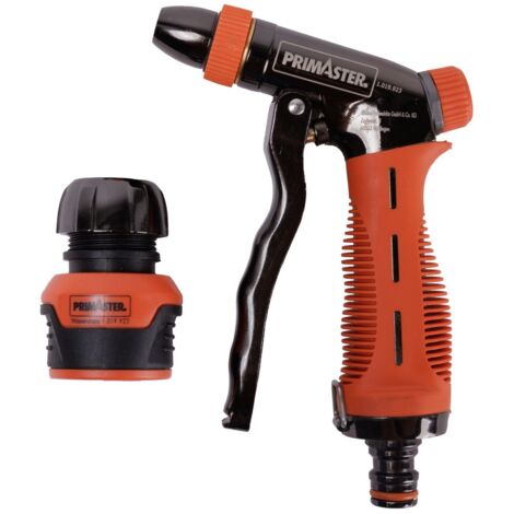 TrendLine Impulsspritze Premium-Set Bewässerung Gartenbrause mit Wasserstop