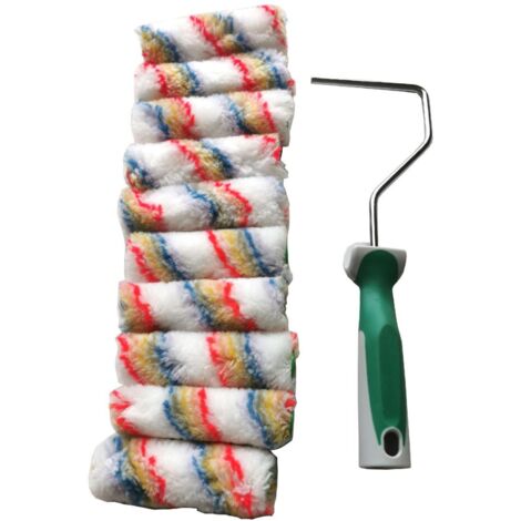 TrendLine Kleinrollerset Dispersionsfarben 11-teilig Ø 15mm Farbroller