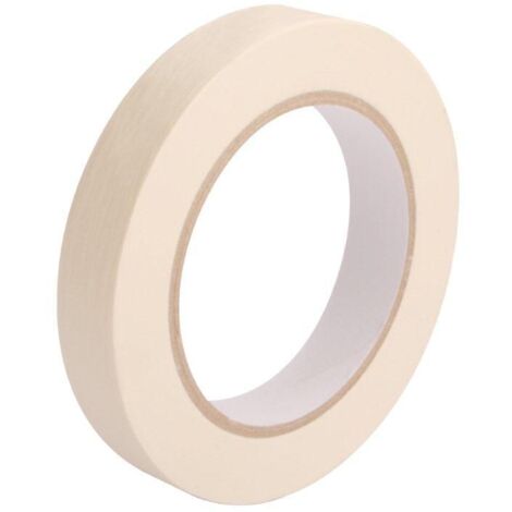 TrendLine Kreppband 19 mm x 50 m Malerband Abdeckband Abklebeband Malerkrepp