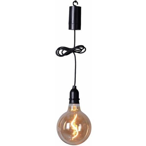 TrendLine LED Hängeleuchte Edison Ø 12,5 cm warmweiß, für Außen, 16 LED Deckenlampen & Kronleuchter