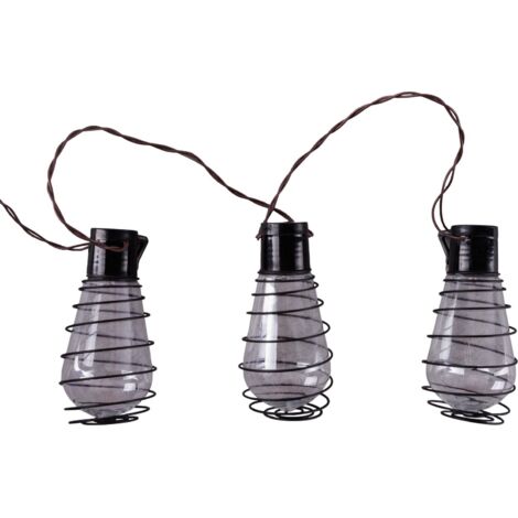 TrendLine LED Lichterkette 10 LED Spiralform für Innen, LED Technik Lichterketten
