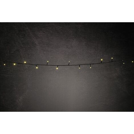 TrendLine LED-Lichterkette Classic Außen 17,4 m warmweiß mit Timer, Dimmer Lichterketten