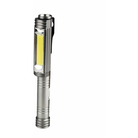 TrendLine LED Taschenlampe 375 Lumen Magnethalter 3 Funktionen Batteriebetrieb