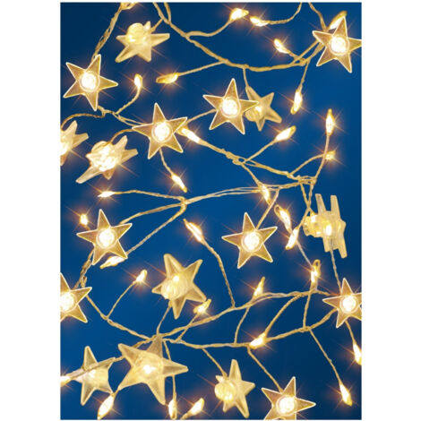 TrendLine Lichterkette Kunststoff 1,2 m L transparent Lichterkette
