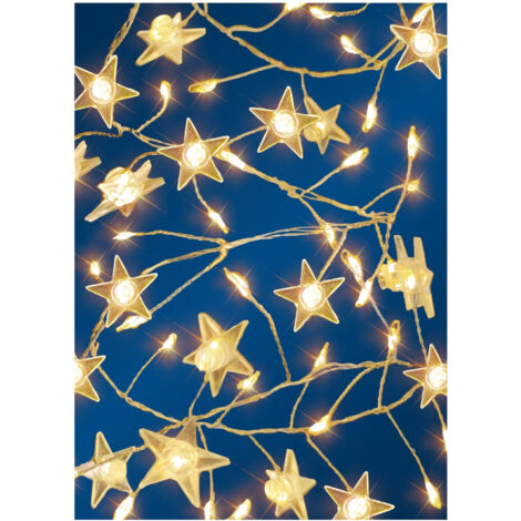 TrendLine Lichterkette Kunststoff 2 m L transparent Lichterkette