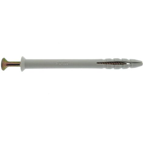 TrendLine Nageldübel 8,0 x 100 mm Schlagdübel 18 Stück Einschlagdübel Dübel