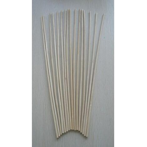TrendLine Pflanzstab 15 Stück 40 cm Holz Rankhilfe Pflanzenstäbe