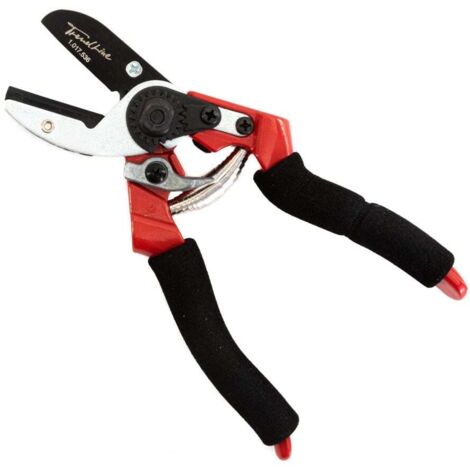 TrendLine Profi-Amboss Gartenschere 20 cm schwarz-rot Gartenscheren