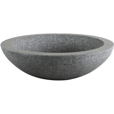 TrendLine Schale Ø 44 cm grau Gartenfiguren & Verzierungen