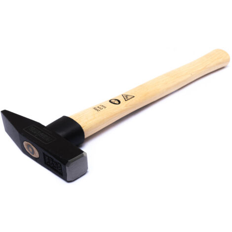 TrendLine Schlosserhammer 200g Hammer Ausbeulhammer Holzstiel