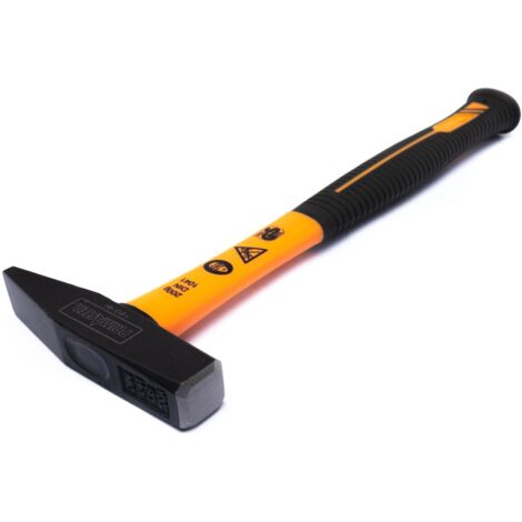 TrendLine Schlosserhammer 200g Hammer mit Holzstiel