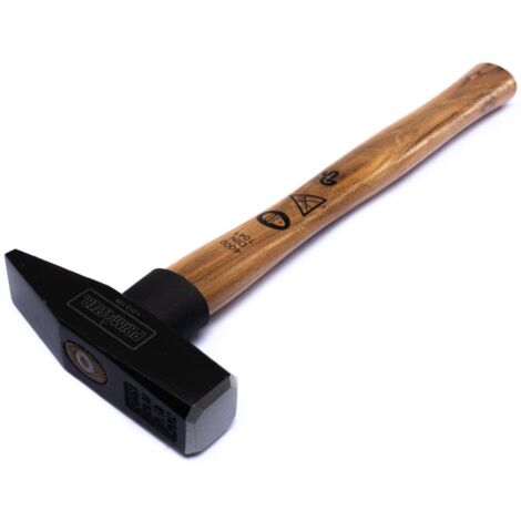 TrendLine Schlosserhammer 400g Hammer mit Holzstiel
