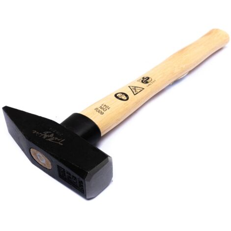 TrendLine Schlosserhammer 600 g Hammer Werkstatthammer mit Holzstiel
