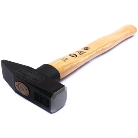 TrendLine Schlosserhammer 800g Hammer mit Holzstiel Hammer