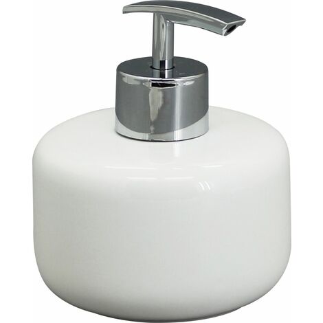 TrendLine Seifenspender Alirio Weiß 400 ml Flüssigseifen-Spender Lotionspender
