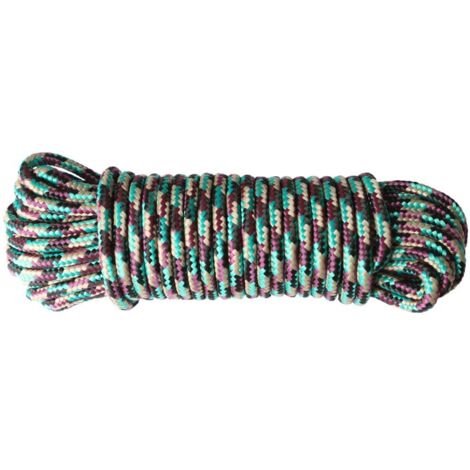 TrendLine Seil Ø 7 mm x 15 m Polypropylen Tau Schnur Leine Grün