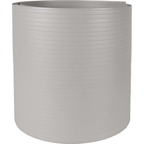 TrendLine Sichtschutzstreifen silber 2 m x 19 cm 5 Stück Sicht-, Wind- & Lärmschutzwände