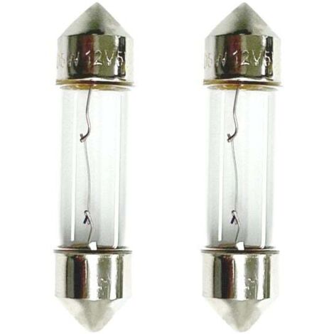 TrendLine Soffittenlampe C 12 V 5 W Typ C5W Birne Farbe Klar Lampe