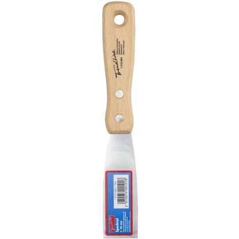 TrendLine Spachtel mit Holzheft 3 cm Holzgriff Malerspachtel Schaber