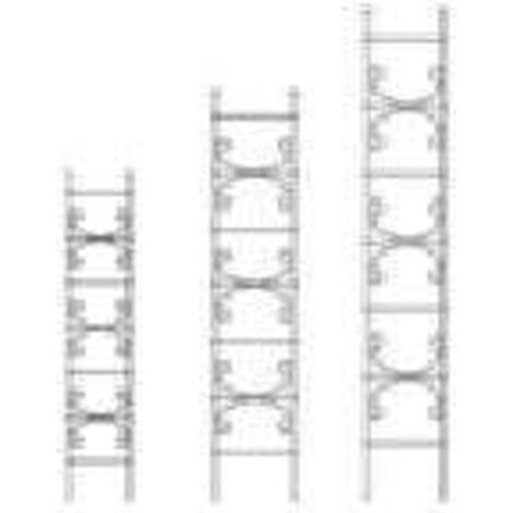 TrendLine Spalier 120cm dunkelgrau 120 x 21 cm Kletterhilfe