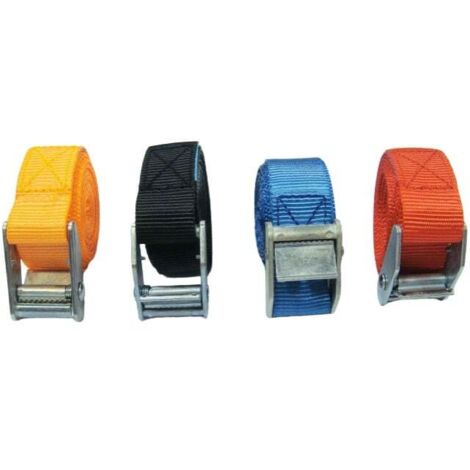 TrendLine Spanngurt 25mm x 3m Zurrgurt Spannseil Sicherungsseil