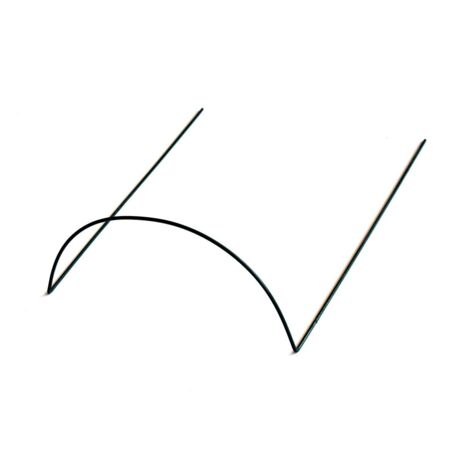 TrendLine Strauchstütze 20 x 10 x 61 cm Staudenhalter Grün Staudenstütze