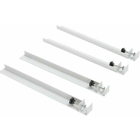 TrendLine Tischfuss-Set weiß, 4 Stück    07631411514990  Trendline  TrendLine Tischfuss-Set  TrendLine     Tischfuss