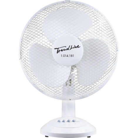 TrendLine Tischventilator 30 cm 35 W 3 Stufen Ventilator Lüfter Luftmaschine