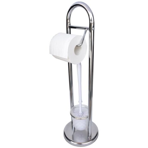 Trendline Toilettenbürstenhalter chrom Siena WC-Bürstengarnitur