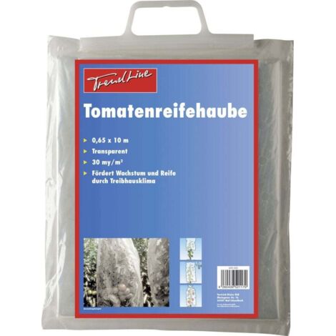 TrendLine Tomatenreifehaube 0,65x10m Tomatenfolie Reifefolie Schutzhaube