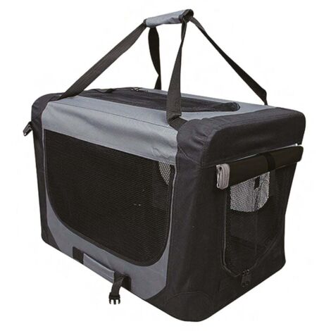 Trendline Transportbox schwarz-grau Transportboxen & -taschen