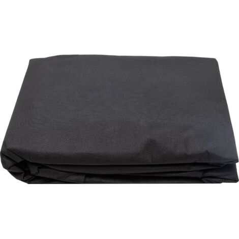 Trendline Unkrautvlies 1,5 x 5m Schwarz Schneidbar Unkrautschutz Gartenvlies