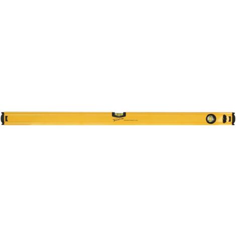 TrendLine Wasserwaage 100cm Aluminium 2 Libellen Waage Aufhängevorrichtung