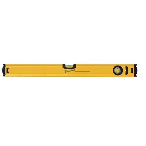 TrendLine Wasserwaage Länge: 60 cm mit 2 Libellen Aluminium Aufhängevorrichtung