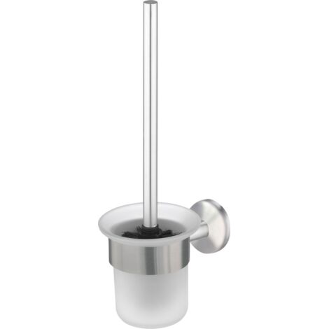 TrendLine WC- Bürstenhalter Simple Round Edelstahl Wandbefestigung