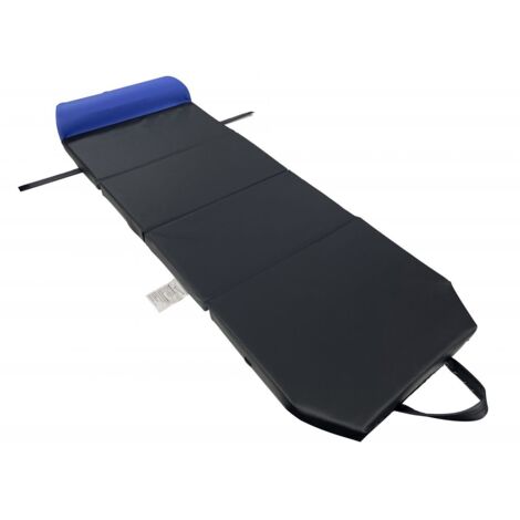 TrendLine Werkstattmatte 120 x 43,5 x 3,5 cm (LxBxH) schwarz blau faltbar