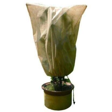 TrendLine Wintervlies Schutzhaube 60 x 80 cm Frostschutzvlies beige 4 Stück