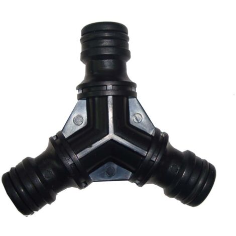 TrendLine Y-Kupplung 3 x 12,7 mm (1/2) Kunststoff Wasserschlauch Stecksystem