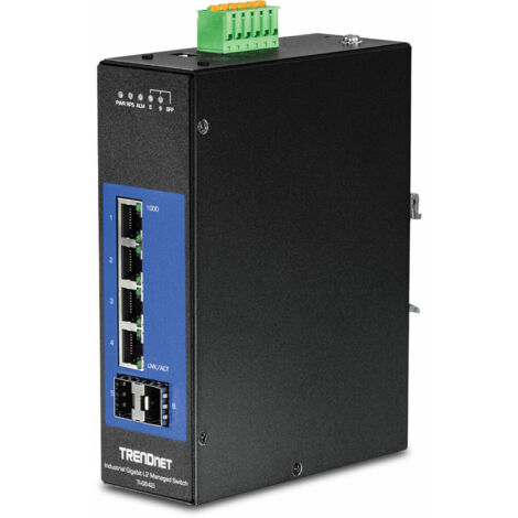Trendnet 6 Ports Grauer Switch Managebar Layer 2