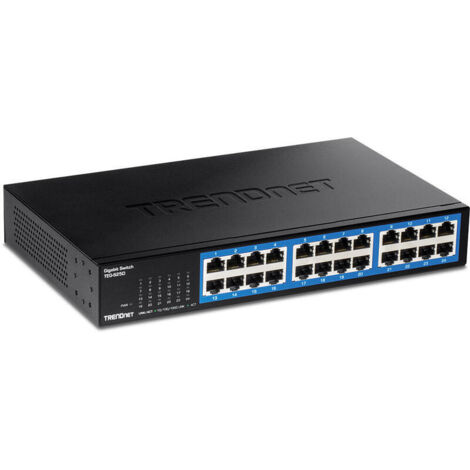 Trendnet TEG-S25D Conmutador de escritorio Gigabit 24 puertos