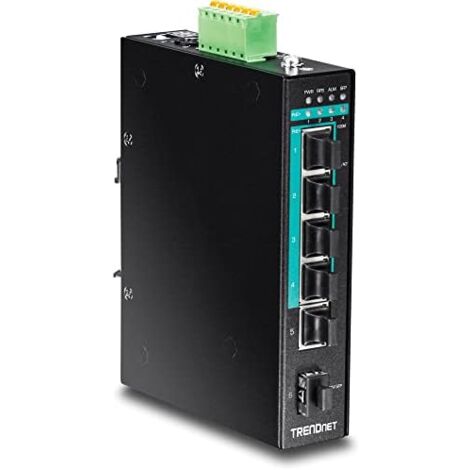 Trendnet TI-PG541 switch non gestito L2 Gigabit Ethernet (10/100/1000) Power over Ethernet (PoE) Nero