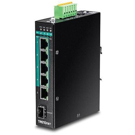Trendnet TI-PG541i Gestito L2+ Gigabit Ethernet (10/100/1000) Supporto Power over Ethernet (PoE) Nero